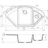 Мойка OMOIKIRI SAKAIME 105C-EV Tetogranit/эверест 4993210