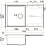 Мойка OMOIKIRI SUMI 79-WH Tetogranit/белый 4993665