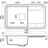 Мойка OMOIKIRI TASOGARE 86-PA 4993457