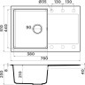 Мойка OMOIKIRI DAISEN 78T-BE Tetogranit/ваниль 4993521