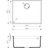 Мойка OMOIKIRI BOSEN 54-U-BL Tetogranit/черный 4993161