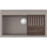 Мойка OMOIKIRI KITAGAWA 86-LB-GR Artceramic/Leningrad grey 4993796