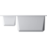 Мойка OMOIKIRI SAKAIME 60-2-WH Tetogranit/белый 4993911